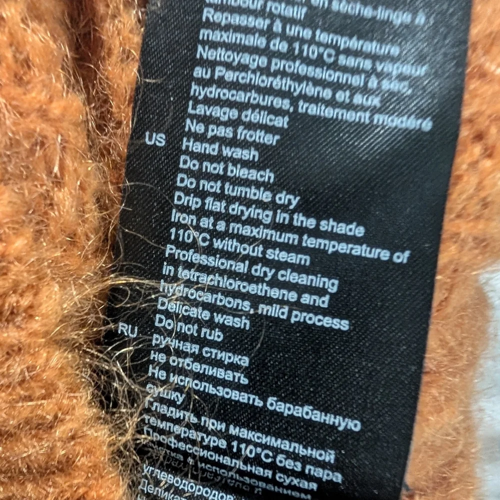 SANDRO | Cable Knit Mohair Sweater - Picture 13 of 16